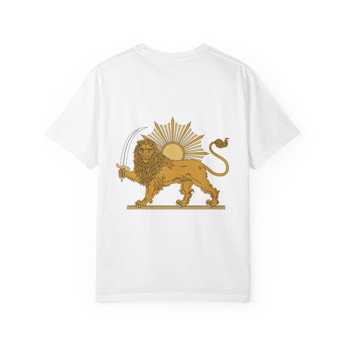 Ancient Persian Empire T-Shirt — Persepolis Lion Emblem Tee